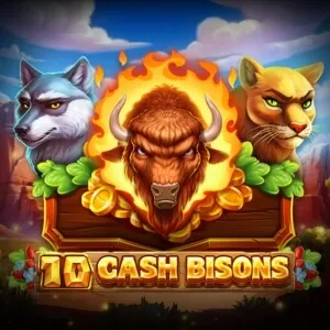 10 cash bisons slot icon