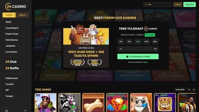 24casino veebileht