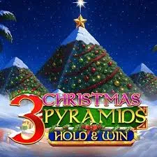 3 christmas pyramids hold win slot icon