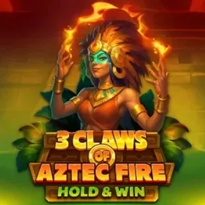 3 claws of aztec fire hold and win slot icon