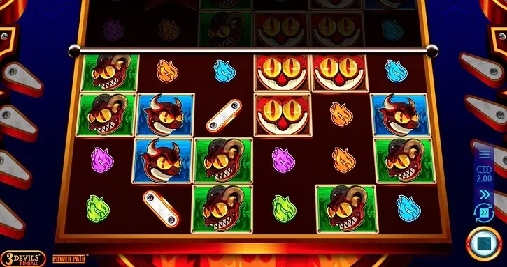 3 devils pinball slot screen