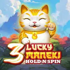 3 lucky maneki hold n spin slot icon