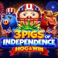 3 pigs of independence slot icon