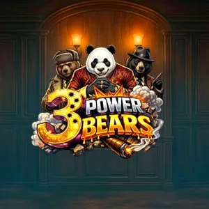 3 power bears slot icon
