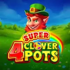 4 super clover pots slot icon