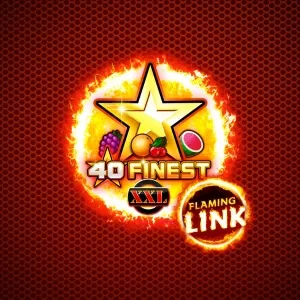 40 finest xxl flaming link slot icon