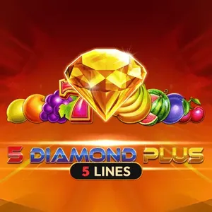 5 diamond plus slot icon