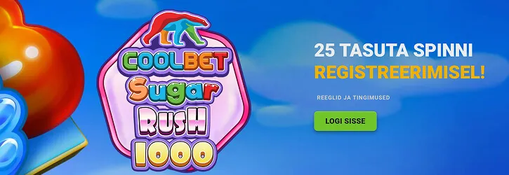 Coolbet kasiino ilma sissemakseta tasuta spinnid