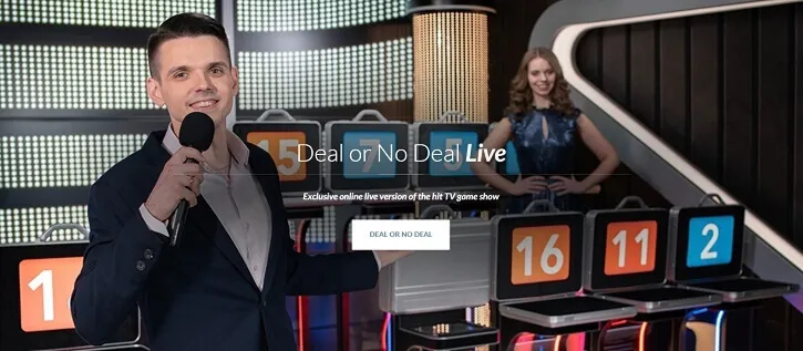 Deal or No Deal screen
