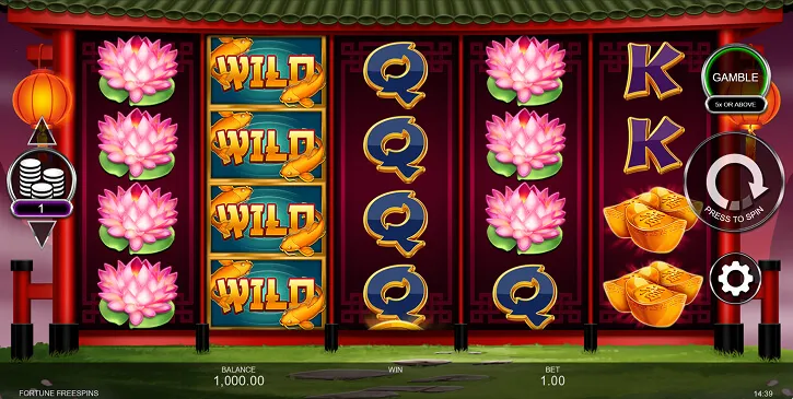 FortuneFreeSpins slot game