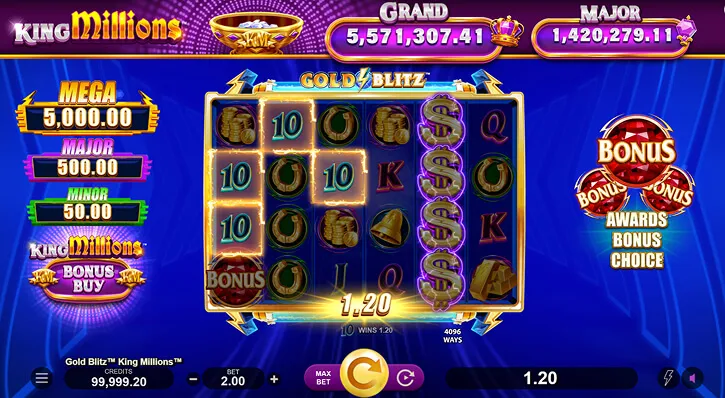 gold blitz king millions
