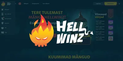 HellWinz kasiino veebileht logo