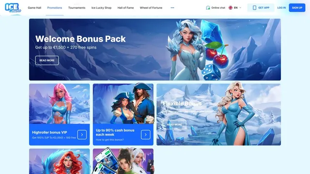 Ice casino promotions