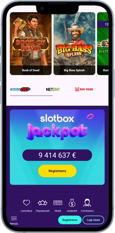 slotbox kasiino mobiliis vip programm