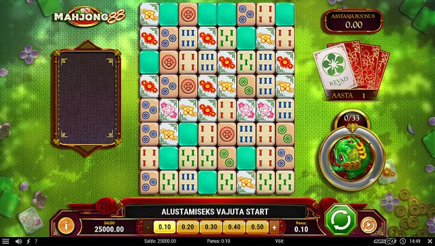 Mahjong88 game screen