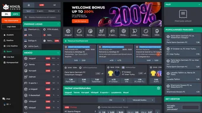 ninja kasiino spordiennustused