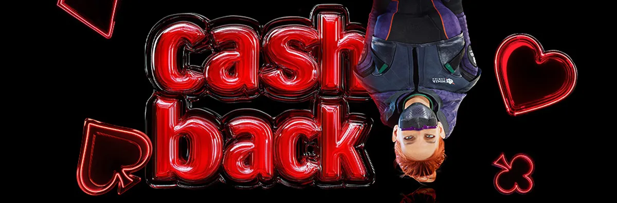 Ninja kasiino pokkeri cashback