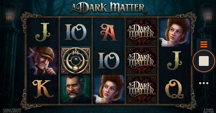 a dark matter slot screen