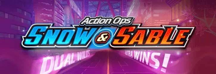 action ops snow and sable slot microgaming