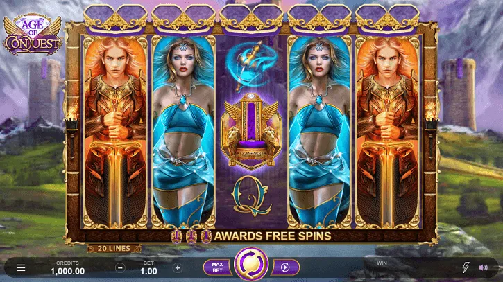 age of conquest slot preview