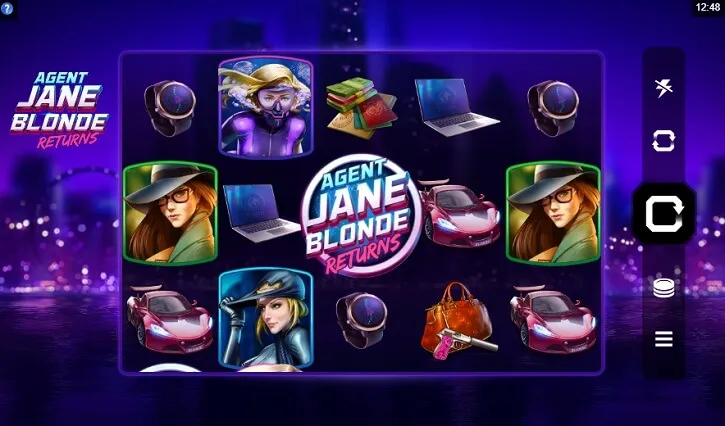 agent jane blonde returns slot review