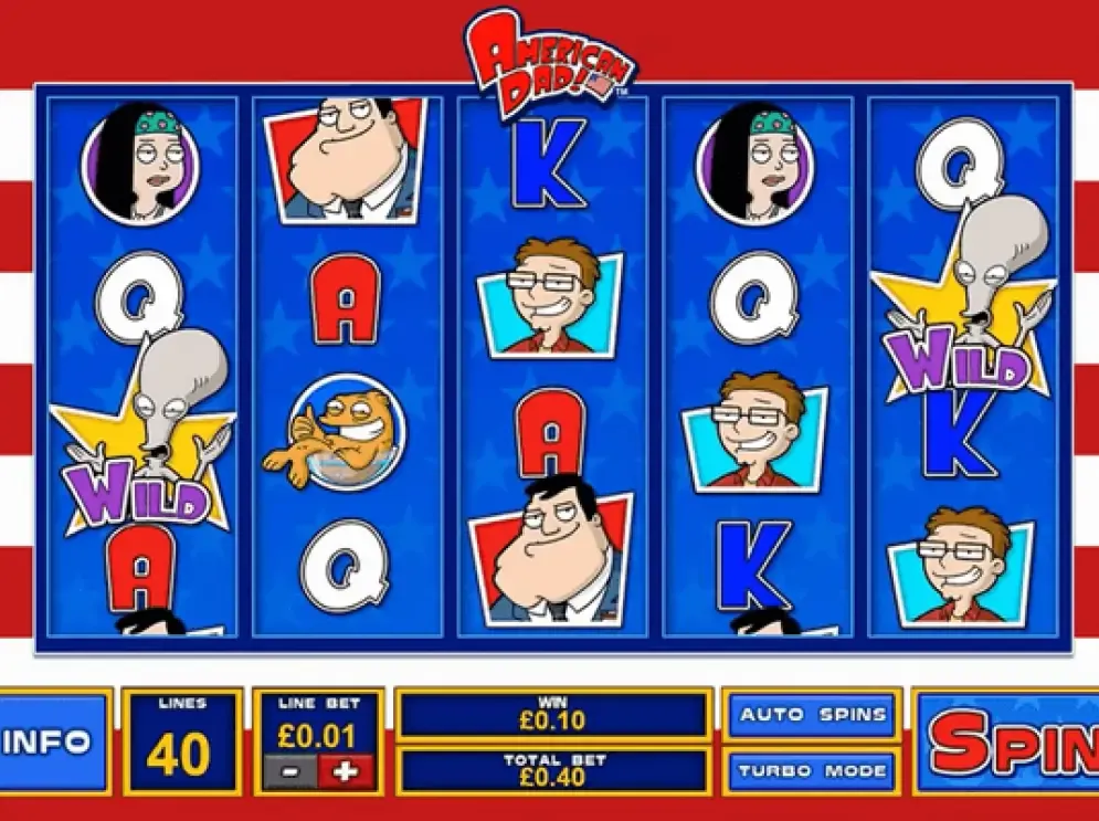 american dad slot screen