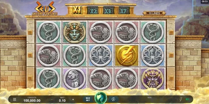 ancient fortunes zeus slot review