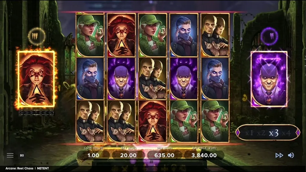arcane reel chaos slot icon