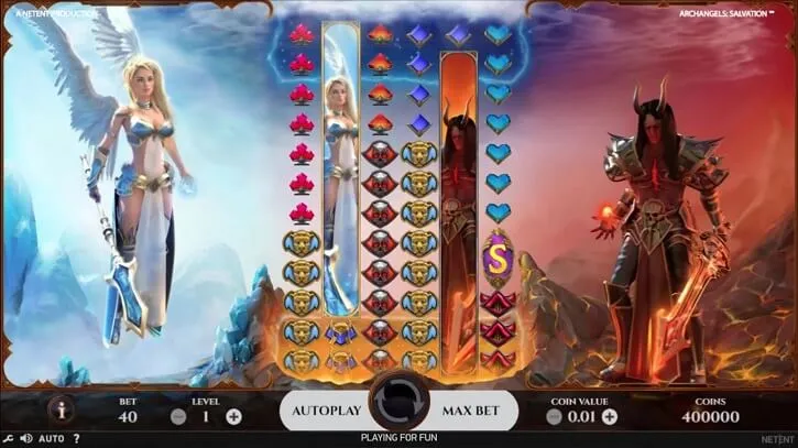 archangels salvation slot screen