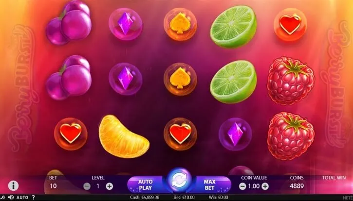 berryburst slot screen