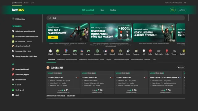 bet365 spordiennustus