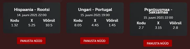 betsafe euro2020 matsid