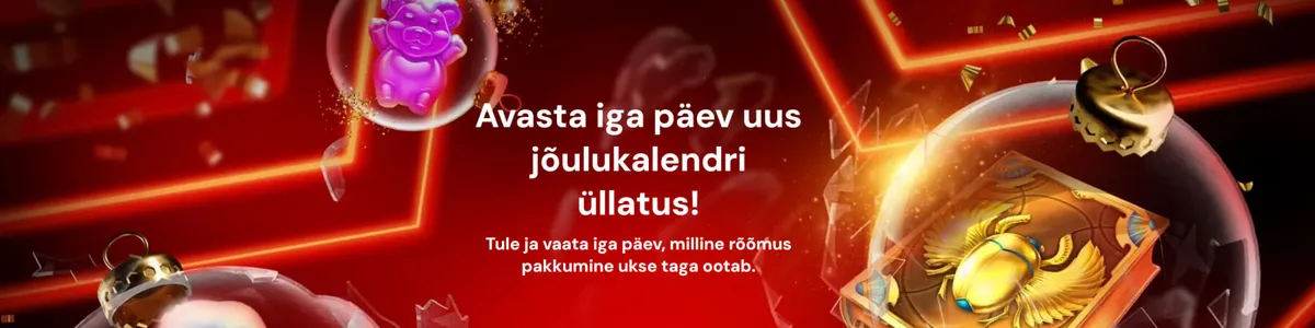betsafe kasiino jõulukalender 2025