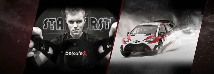 betsafe wrc promo starburst kampaania