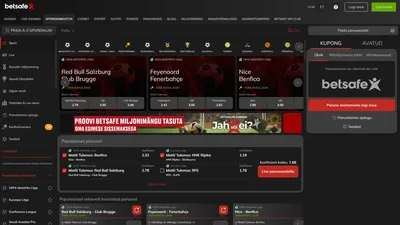 betsafe kasiino spordiennustus