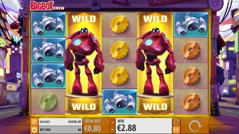 big bot crew slot screen