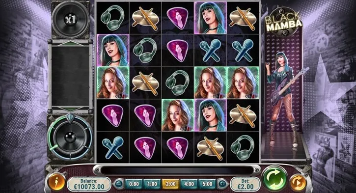 black mamba slot screen