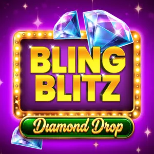 bling blitz diamond drop slot icon