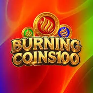 burning coins 100 slot icon