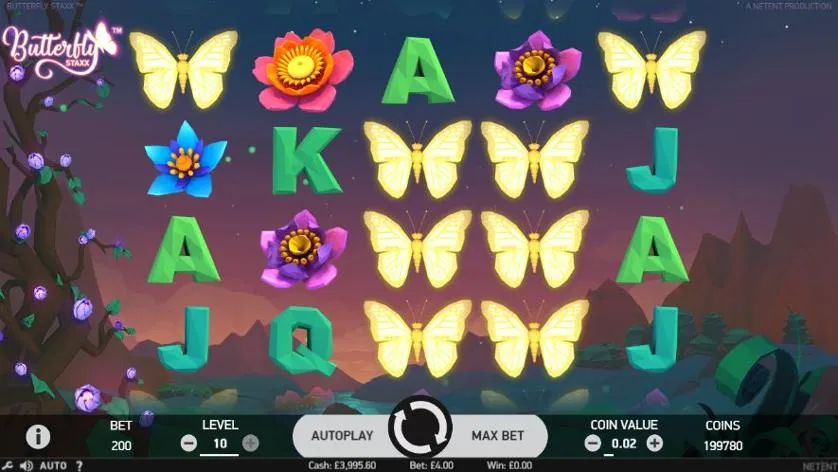 butterfly staxx slot screen