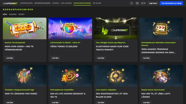 campeonbet kampaaniad