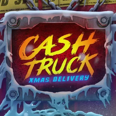 cash truck xmas delivery slot icon