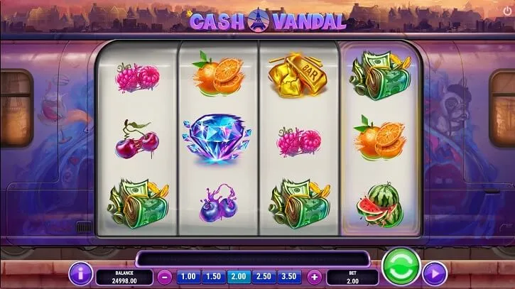 cash vandal slot freespins