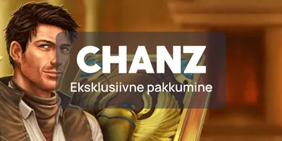 Chanz eripakkumine sissemakseta 25 tasuta spinnid promo