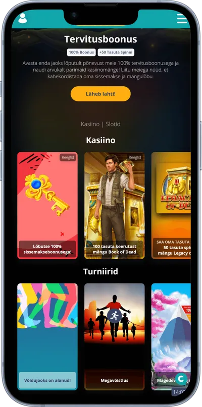 chanz kasiino mobiilne veebileht kampaaniad