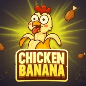 chicken banana slot icon