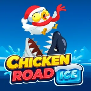 chicken road ice game icon