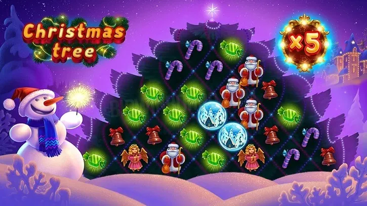 christmas tree slot screen