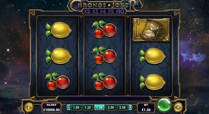 chronos joker slot screen