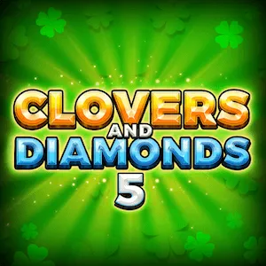 clovers and diamonds 5 icon slot icon